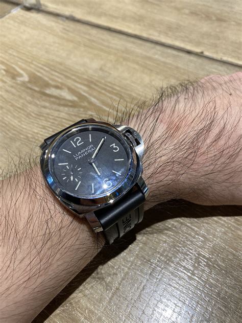 panerai on 6 wrist|Finally a real PAM for small wrists—the Luminor Marina.